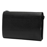 バレンシアガ ロゴ ショルダーバッグ 674892 ブラック レザー レディース BALENCIAGA 【中古】